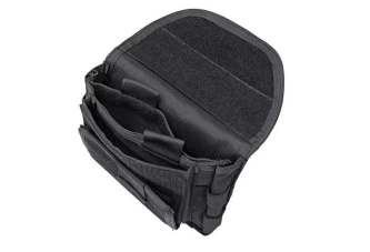 Panel administracyjny z mapnikiem - czarny