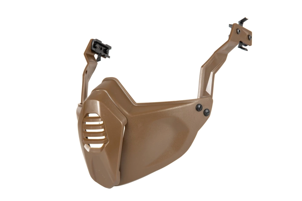 Demi-masque pour casqueet casque- Dark Earth (Terre noire)