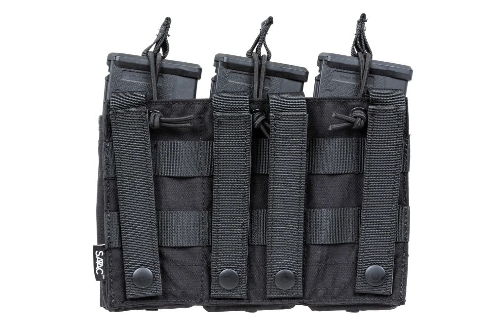 Trojitý otevřený typ nabíječe pro zásobníky M4/M16 Specna Arms Tactical Black