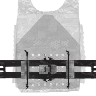 Multi-purpose Cummerbund Wosport Lightweight Gridle QD MC Black