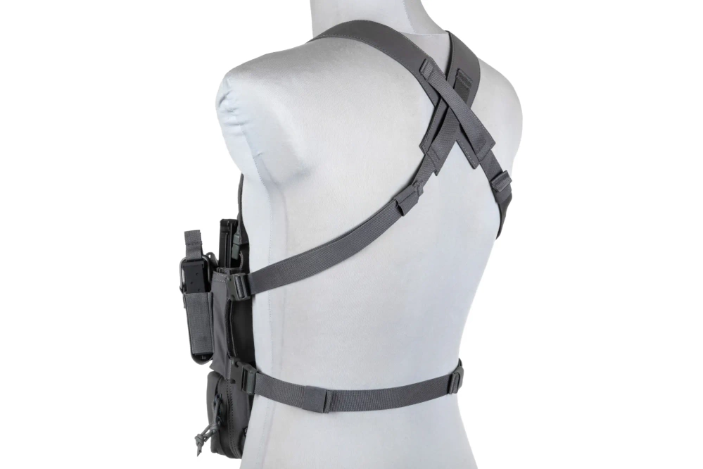 Gilet de poitrine polyvalent Wenator 2.0 Gilet tactique PRIMAL GEAR Battle Gray