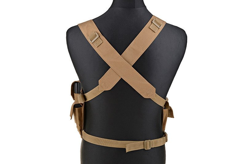 Chest Rig type tactical vest - tan