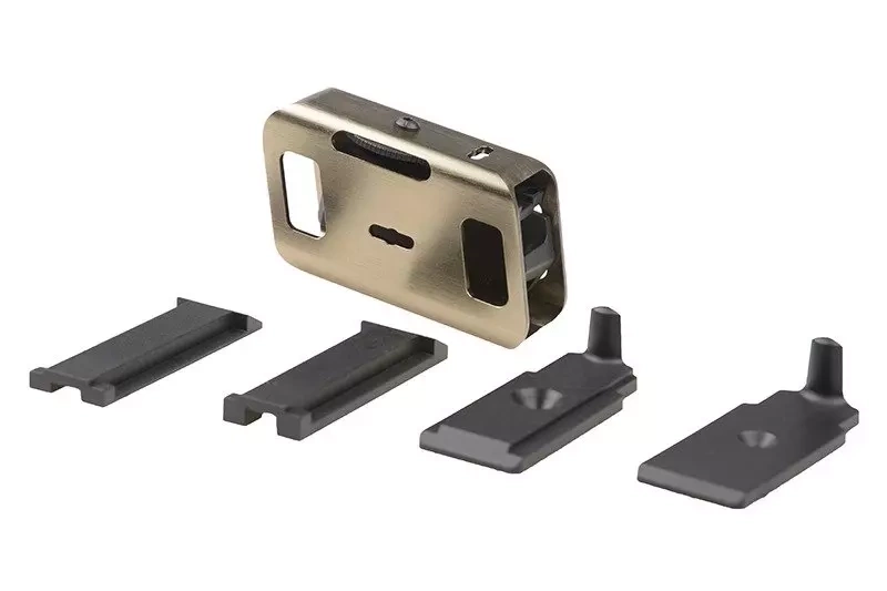 Universal poche pistolet IPSC - terre noire