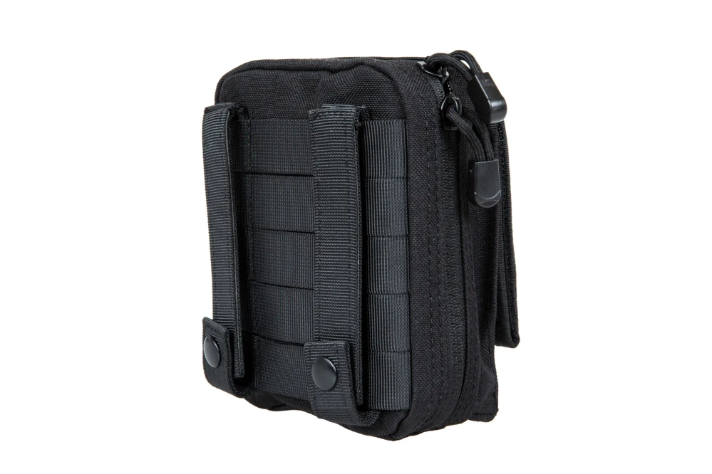 Admin pouch avec support en érable - Noir
