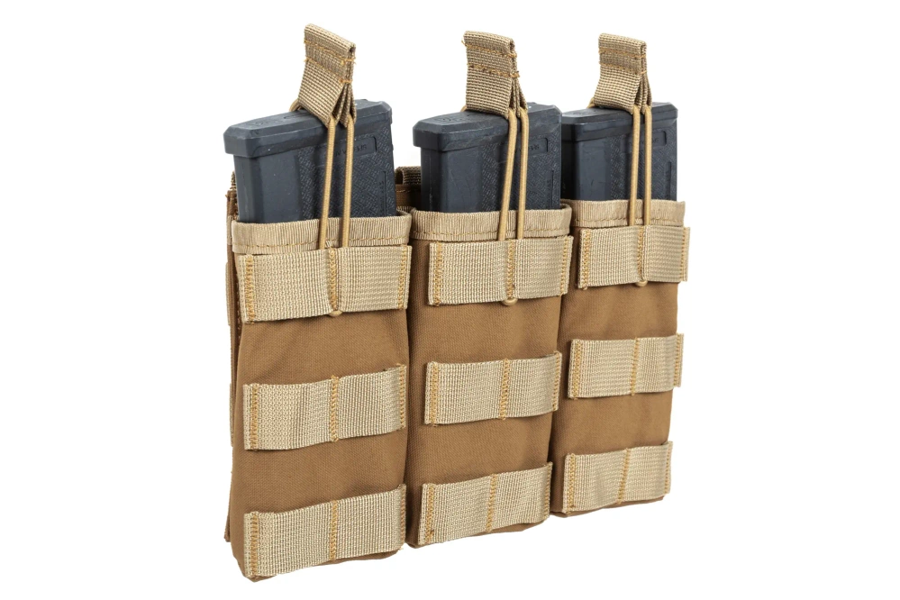 Potrójna ładownica typu Open na magazynki  M4/M16 Specna Arms Tactical Tan