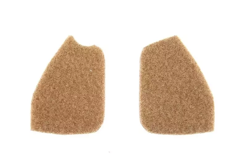 Autocollants en velcro pour les protections auditives - Tan