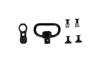 QD suspension assembly with KeyMod/M-LOK cable slot Black