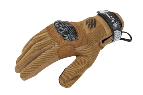 Gants tactiques Bouclier de griffe blindé pour temps chaud - tan