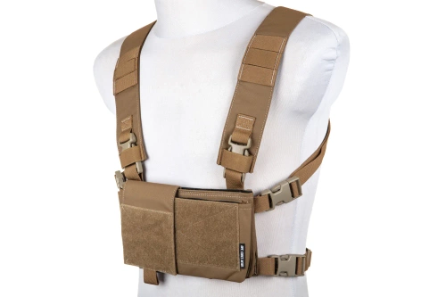 Gilet de poitrine Ape Force Gear MK3 Basic Vest Coyote Brown