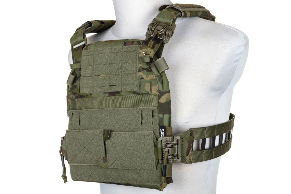 Specna Arms Tactical QR III Plaatdrager Vest MC Tropic