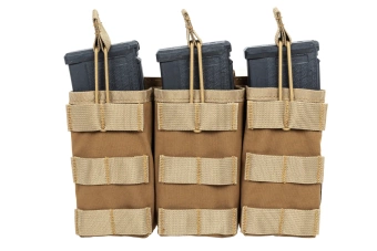 Potrójna ładownica typu Open na magazynki  M4/M16 Specna Arms Tactical Tan