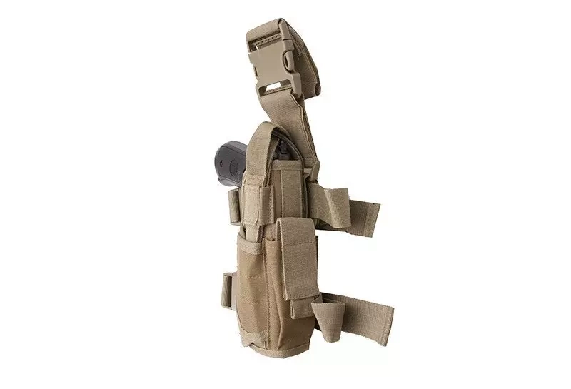Leg Holster with a Magazine Pouch