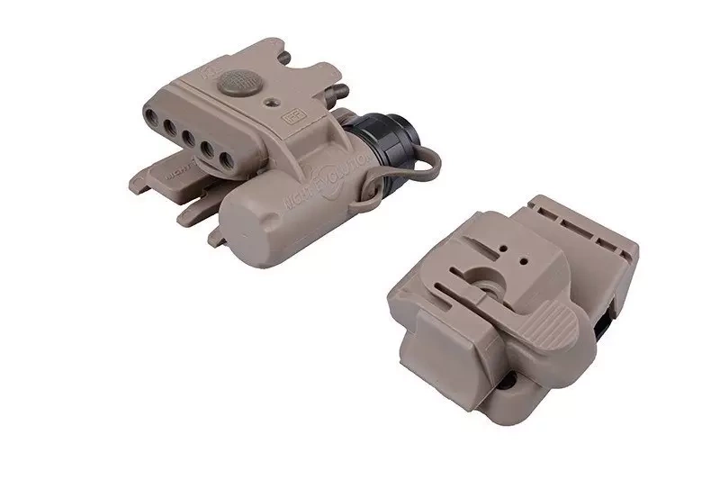 HLS Gen.3 Tactical Lighting (rouge) - terre noire