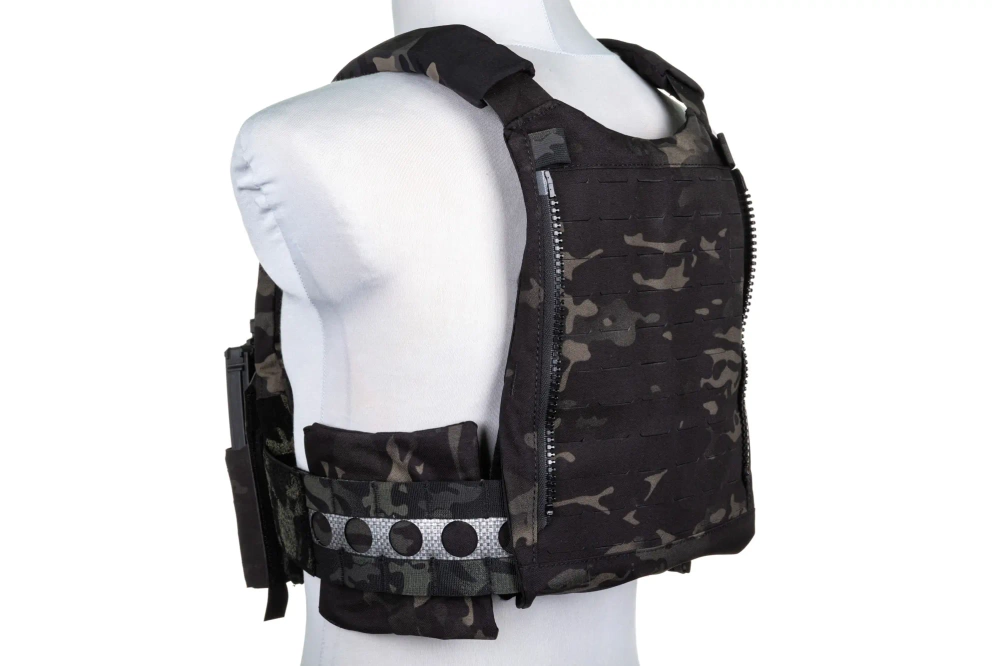 Kamizelka taktyczna typu Plate Carrier Wosport VE-75 MC Black