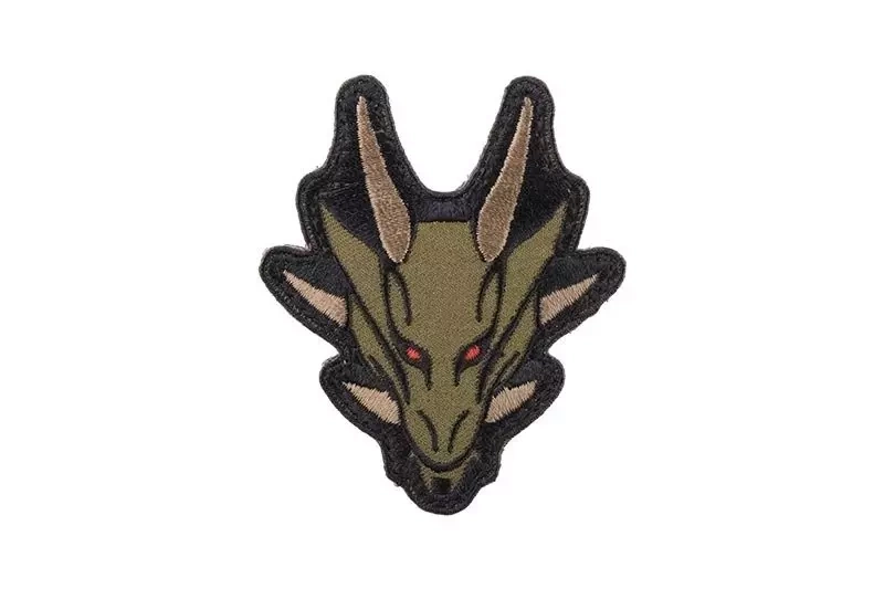 Dragon Head Patch - Forest