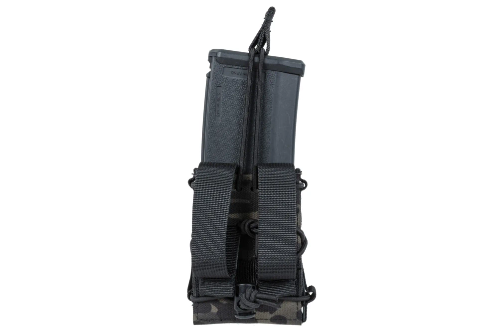 Pojedyncza ładownica typu Open Specna Arms Tactical na magazynki karabinowe MC Black