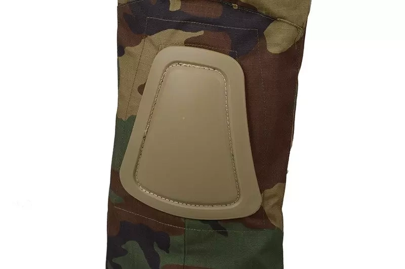 Pantalon Combat Uniforme avec genouillères - boisé