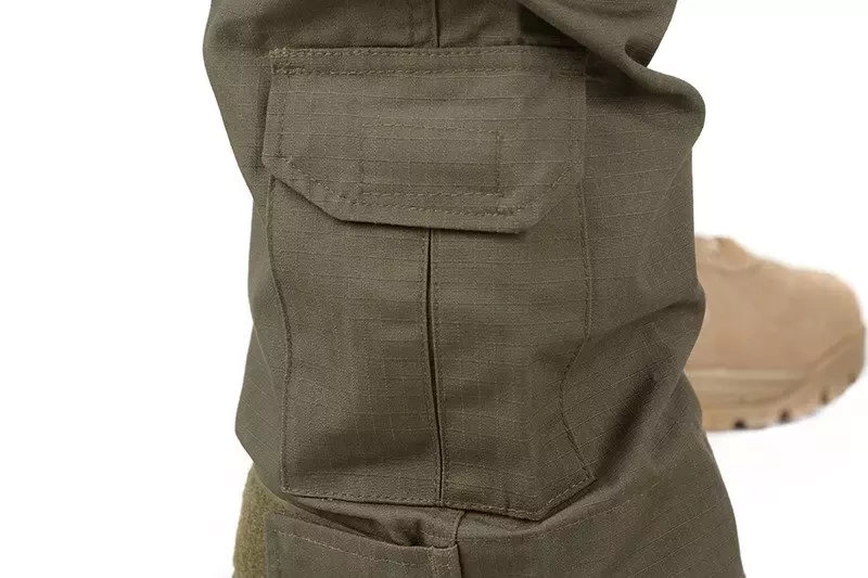 Spodnie Combat Uniform z nakolannikami - olive