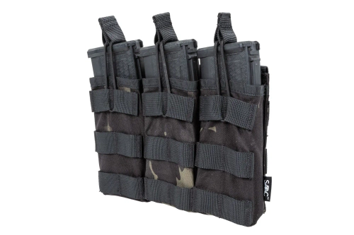 Trojitý otevřený zásobník pro zásobníky M4/M16 Specna Arms Tactical MC Black