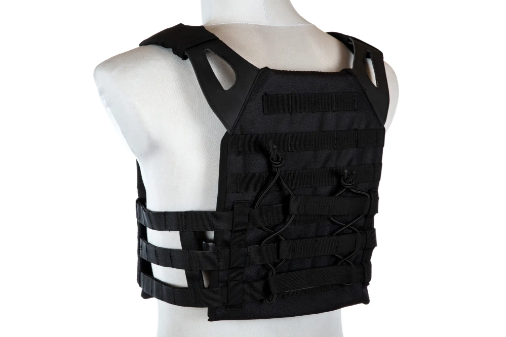 Gilet tactique type de saut Plate carrier - Noir