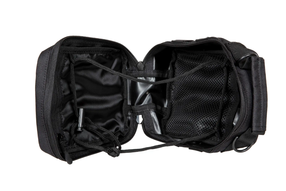 Ładownica molle S18 na ochronniki słuchu - Czarne