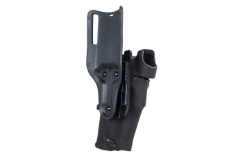 Wosport GB-87 holster with adapter and flipper (left-handed version) Black