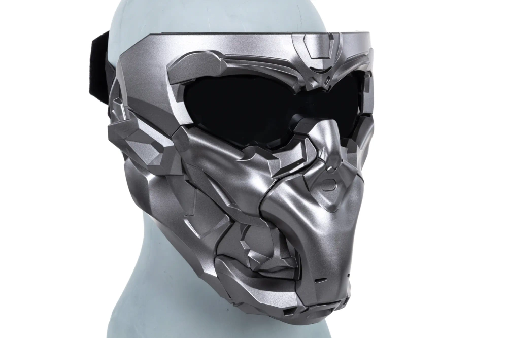 Wosport Doomsday MA-150 2-in-1 Mask Set Light Grey