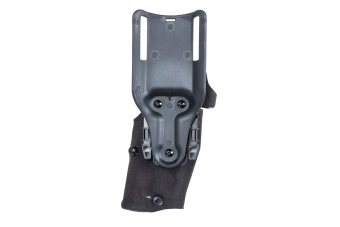 Wosport GB-87 holster with adapter and flipper (left-handed version) Black