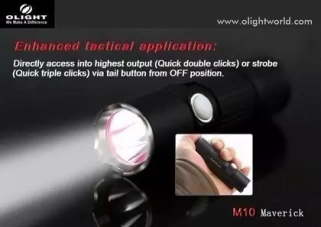 Svítilna M10 Maverick XML2