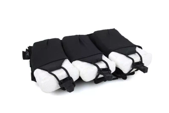 Lekka ładownica na 3 magazynki M4/M16 - czarny