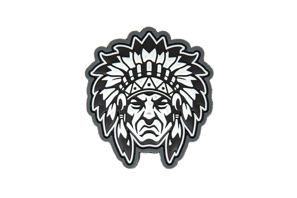 Native American Warrior Head 1 Patch - Urban