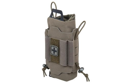 Tactical first aid kit with Molle panel Wosport Ranger Green