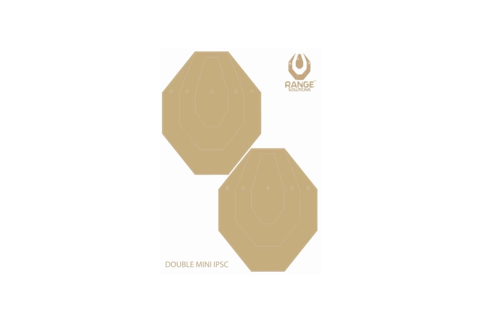 Tarcze Strzeleckie Double Mini IPSC - 50 szt.