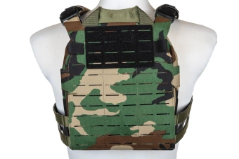 Kamizelka Taktyczna typu Plate Carrier Specna Arms Tactical QR III Woodland