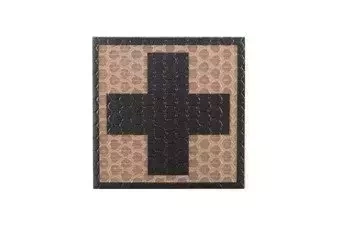 Patch IR - Croix médicale F1 - tan