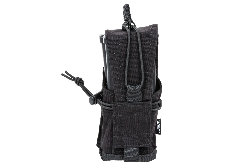 Podwójna uniwersalna ładownica na magazynki Specna Arms Tactical Czarny