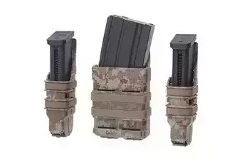 Jeu de pochettes FAST pour chargeurs 5.56 et 9mm - Digital Desert
