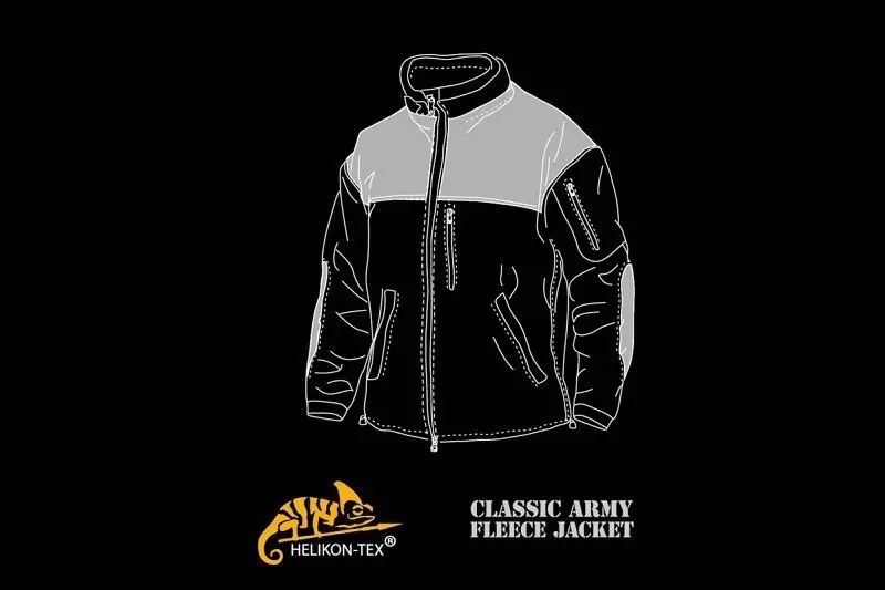 Veste polaire classique de l'armée - vert olive