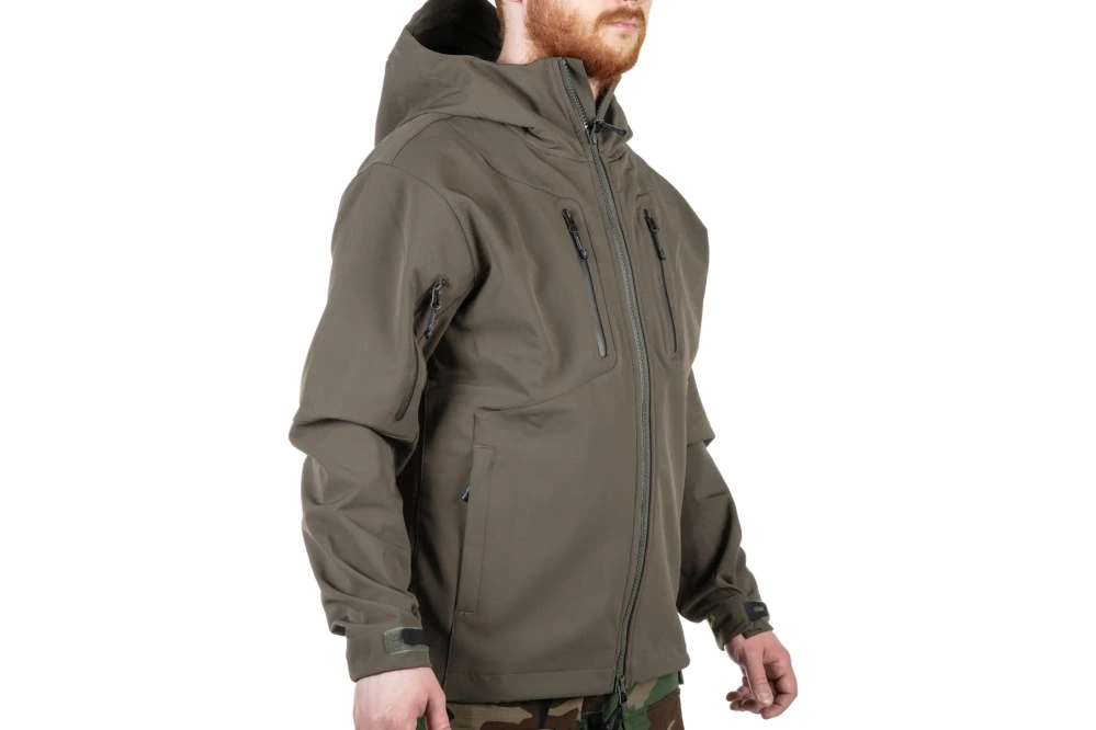 Emerson Gear Blue Label 'Spinosaurus' Ranger Green Softshell Jacket