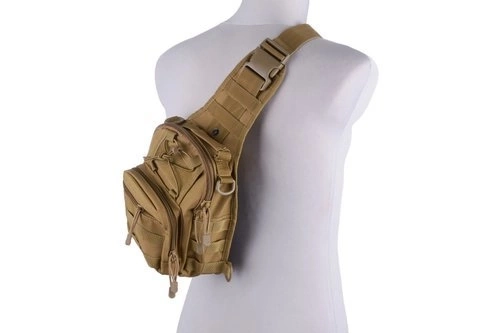 Tactische schoudertas - bruin