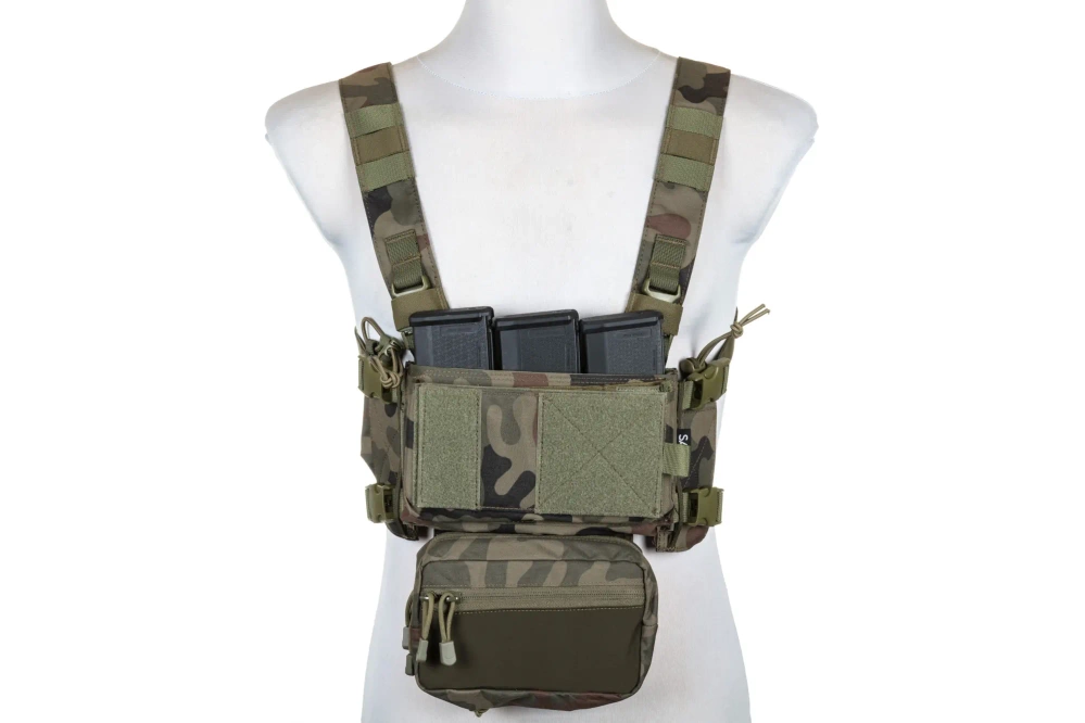 Specna Arms Tactical Adaptive Chest Rig Vest V2 Pattern 93 Forest Panther