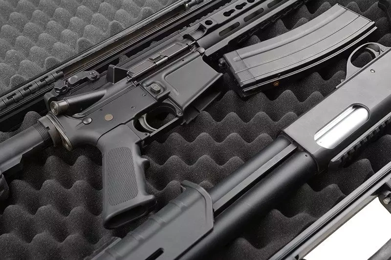 Přepravní kufr Velké pevné pouzdro NP - hnědé