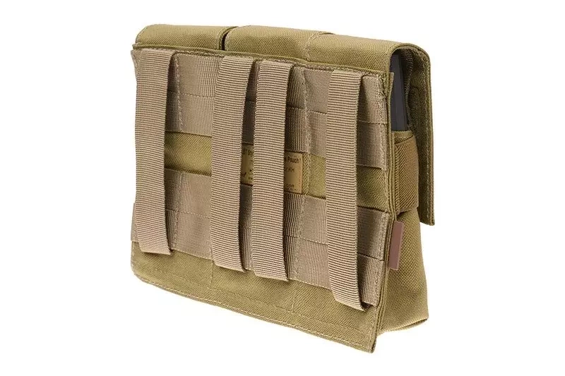 Trojité pouzdro LBT pro zásobníky M4/M16 - barva khaki
