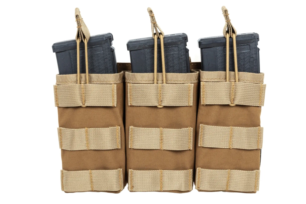 Potrójna ładownica typu Open na magazynki  M4/M16 Specna Arms Tactical Tan