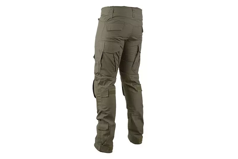 Pantalon Combat Uniforme avec genouillères - olive