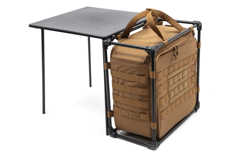 Składany stolik turystyczny Wosport Coyote Brown