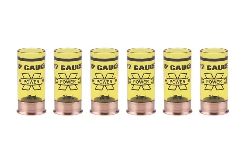 12 Gauge Tactical 20ml Glass Set - Yellow