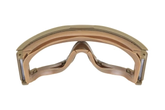 Wosport GG-005 tactical goggles with interchangeable lenses Tan