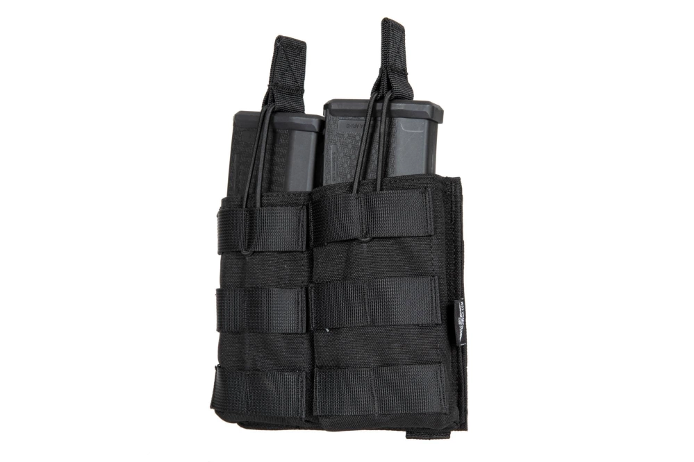 Pochette double MOLLE pour 2 chargeurs type M4/M16 - noir