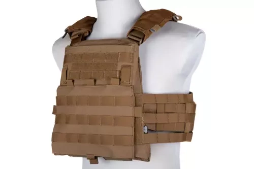PRIMAL GEAR Gilet tactique plate carrier Trias Coyote Brown
